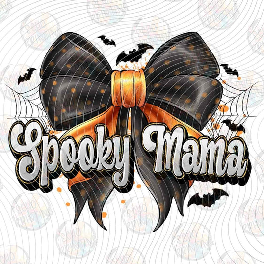 HLW 2191 - SPOOKY MAMA BOW
