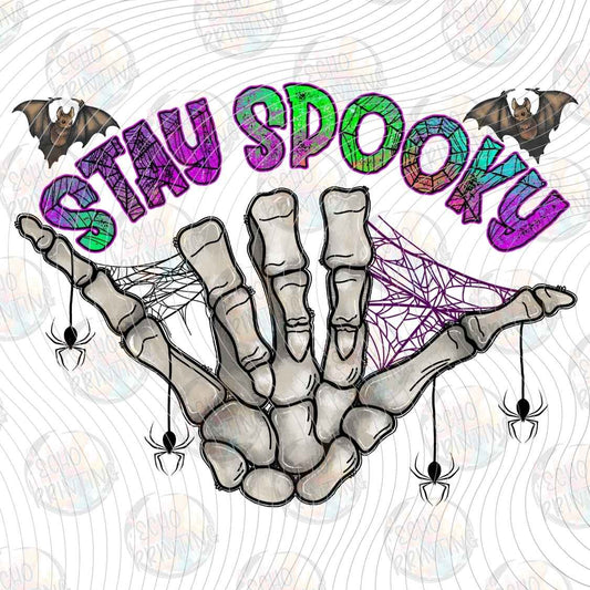 HLW 2222 - STAY SPOOKY SKELETON HAND