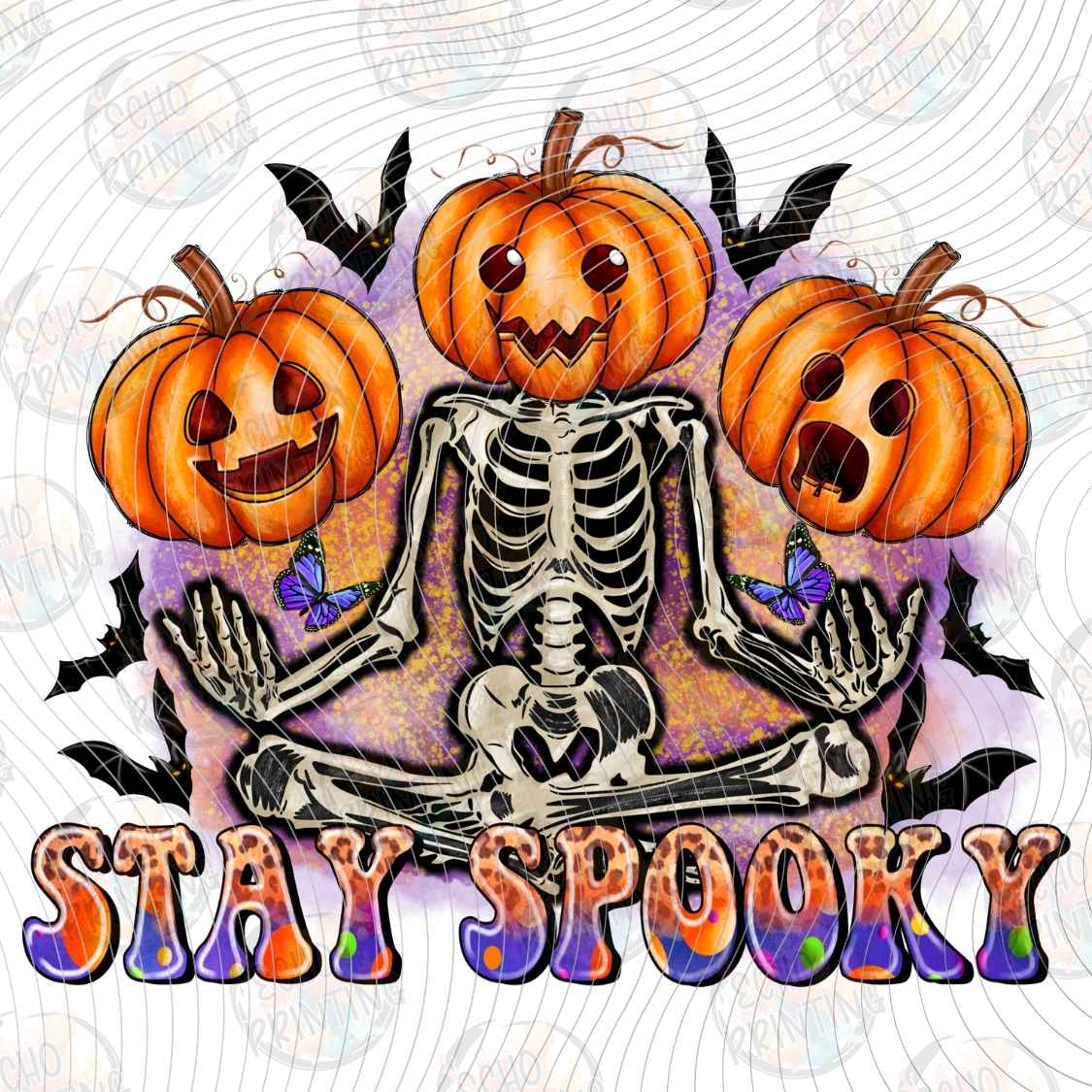 HLW 2223 - STAY SPOOKY SKELETON