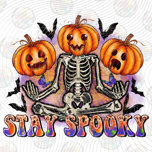 HLW 2223 - STAY SPOOKY SKELETON