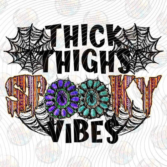 HLW 2250 - THICK THIGHS HALLOWEEN VIBES
