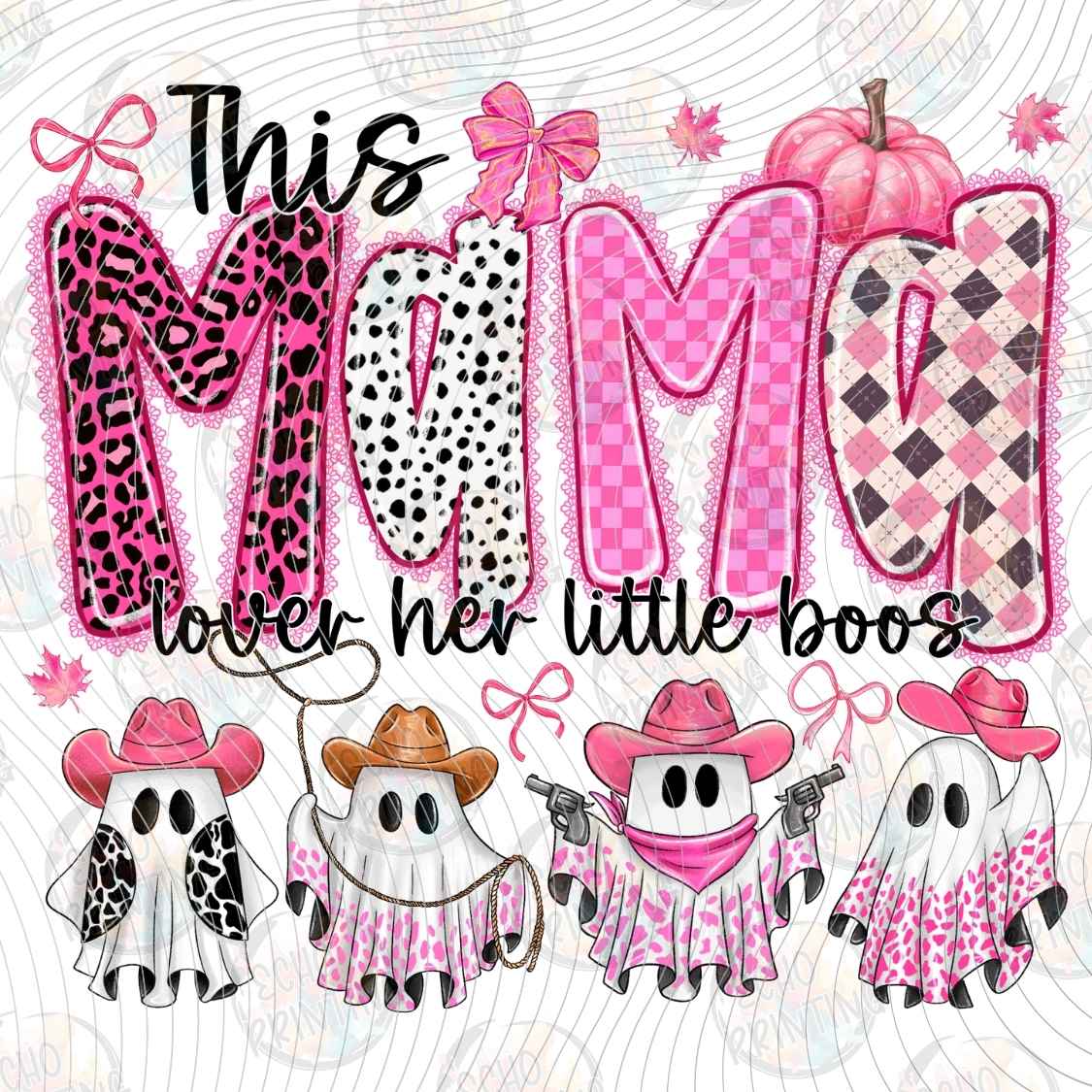 HLW 2252 - THIS MOM LOVES HER BOOS