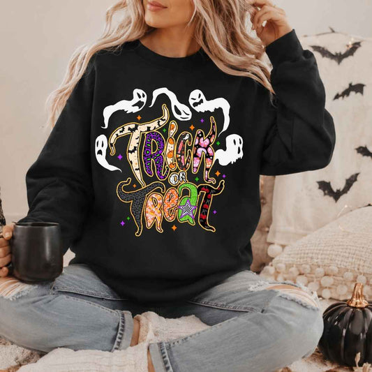 HLW 2266 - TRICK OR TREAT SWEATSHIRT