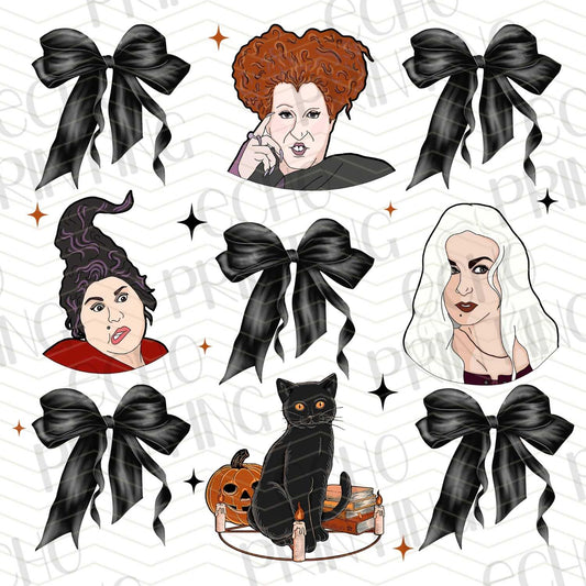 HLW 227 - HP WITCHES WITH BOWS
