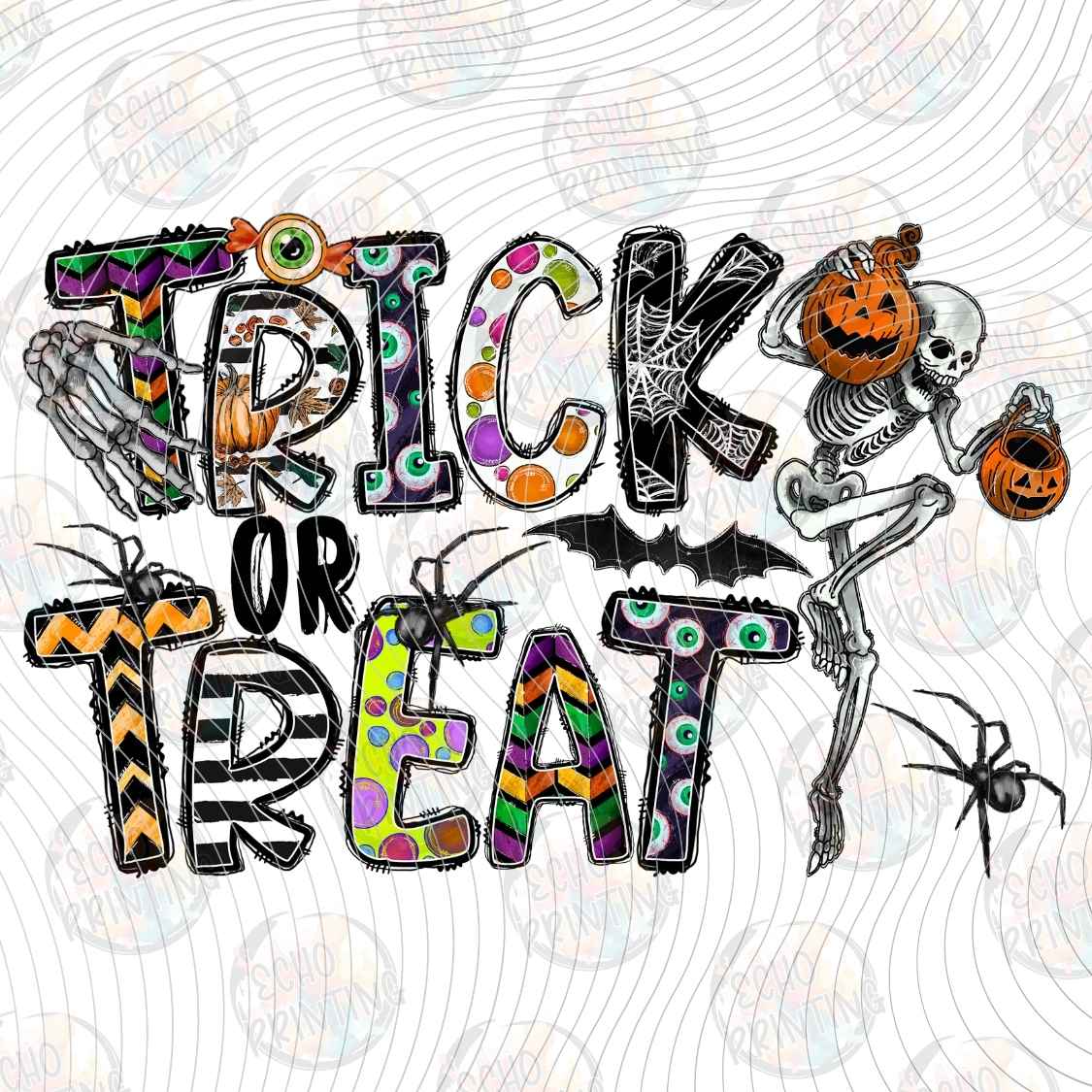 HLW 2288 - TRICK OR TREAT LETTERING