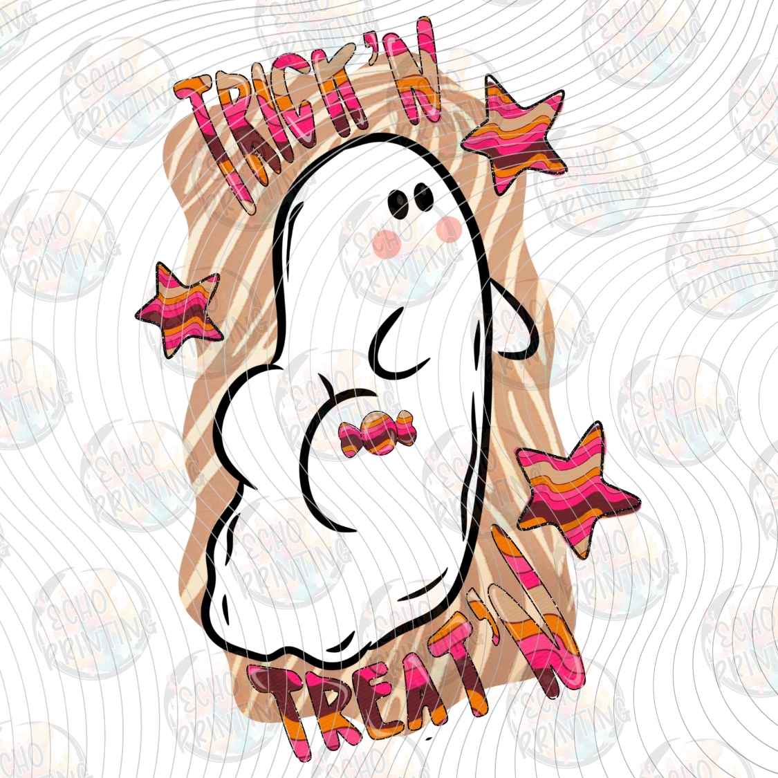 HLW 2300 - TREATS HALLOWEEN GHOST