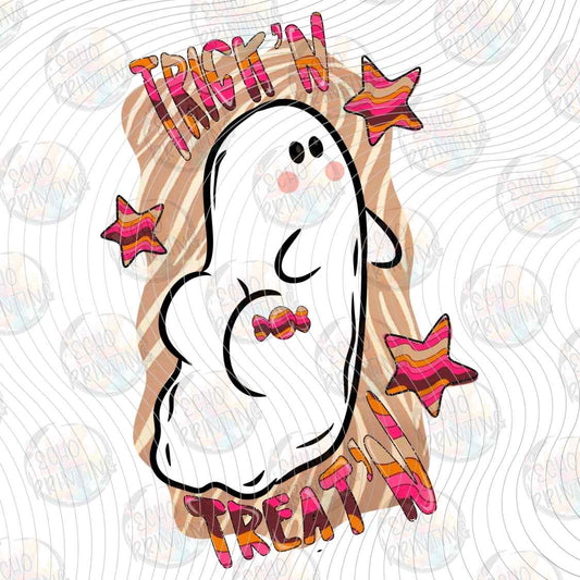 HLW 2300 - TREATS HALLOWEEN GHOST
