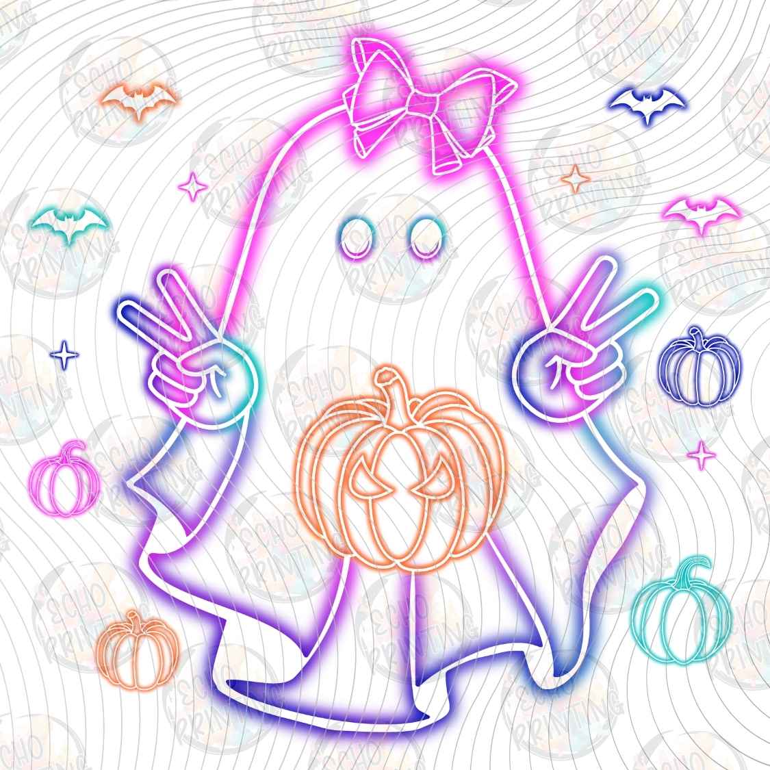 HLW 2302 - PASTEL GHOST PUMPKIN