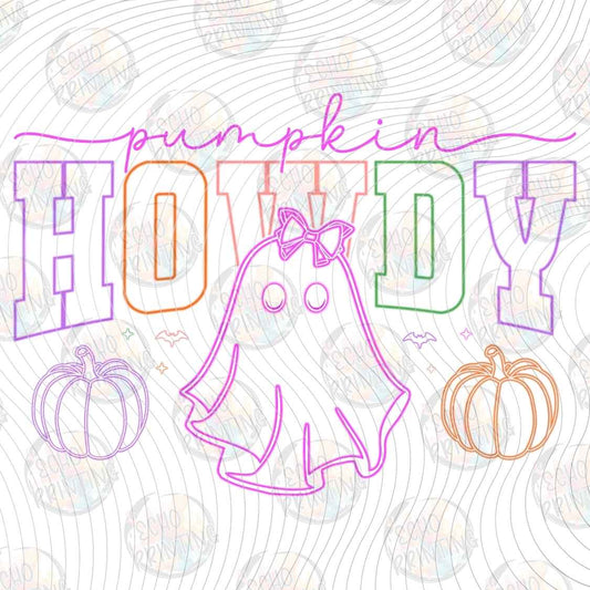 HLW 2304 - PUMPKIN HOWDY GHOST