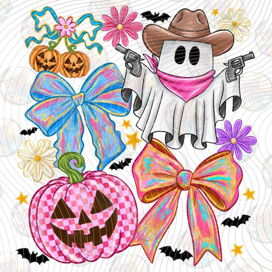 HLW 2331 - HALLOWEEN BOWS PUMPKIN COLLAGE