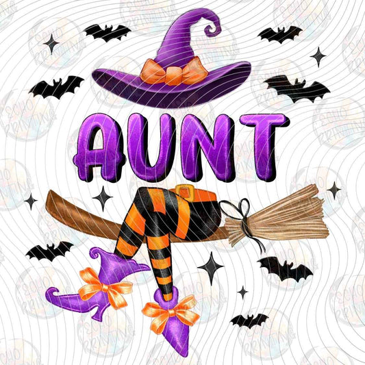 HLW 2341 - AUNT HALLOWEEN WITCH