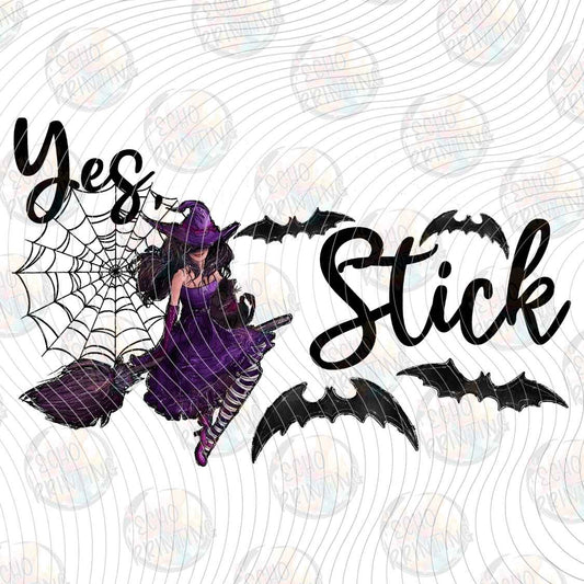 HLW 2355 - YES STICK HALLOWEEN