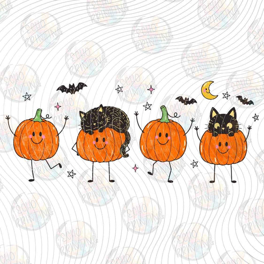HLW 2382 - PUMPKIN BORDER PATTERN