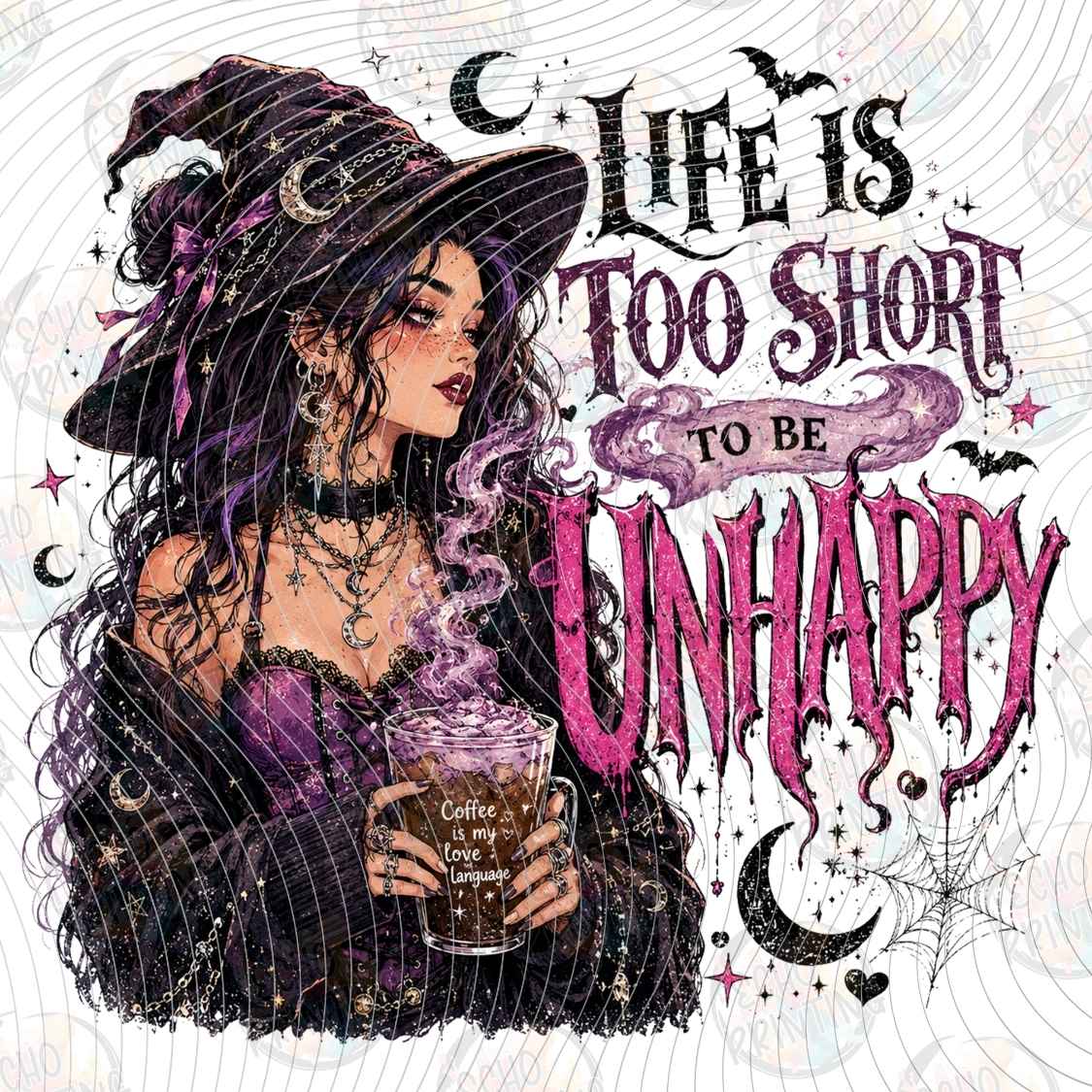 HLW 2385 - LIFE IS TOO SHORT