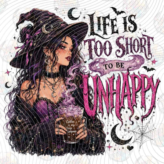 HLW 2385 - LIFE IS TOO SHORT
