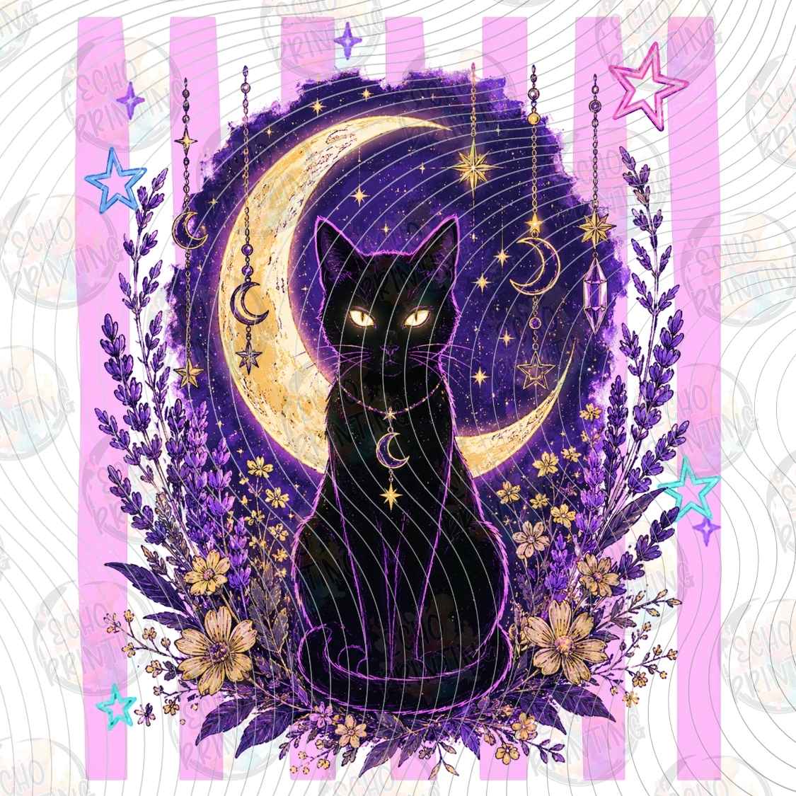 HLW 2388 - BLACK CAT MOON