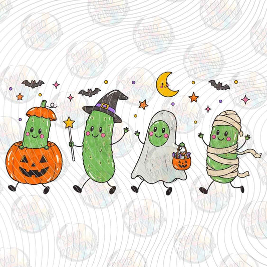 HLW 2390 - HALLOWEEN PICKLE FRIENDS