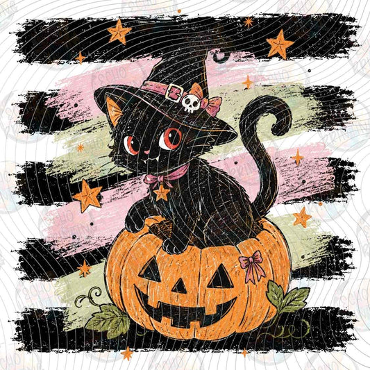 HLW 2403 - BLACK CAT PUMPKIN