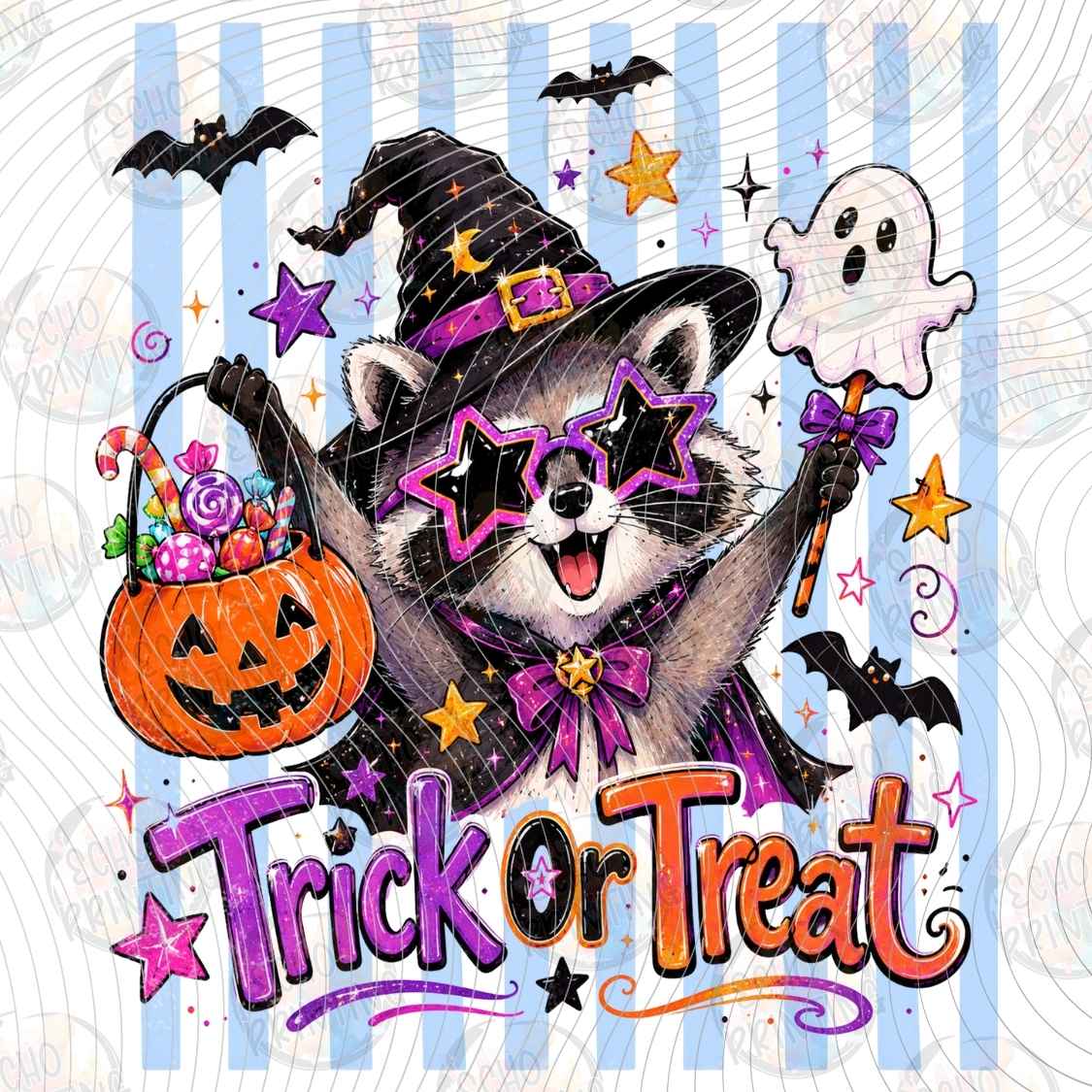 HLW 2405 - TRICK OR TREAT RACCOON