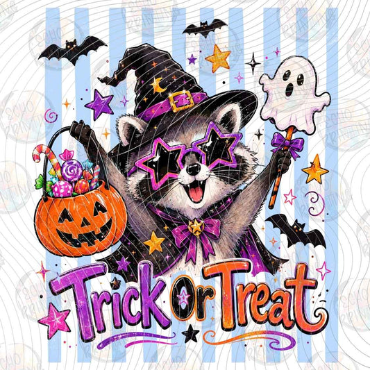 HLW 2405 - TRICK OR TREAT RACCOON