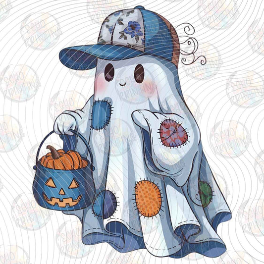 HLW 2412 - BLUE GHOST HALLOWEEN