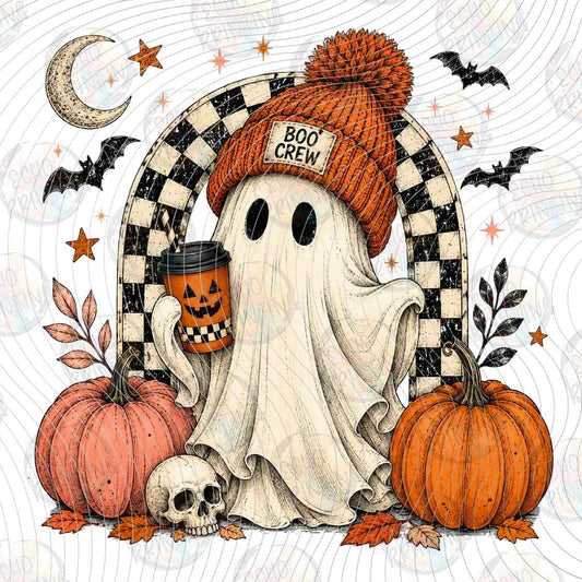 HLW 2431 - COZY GHOST PUMPKINS