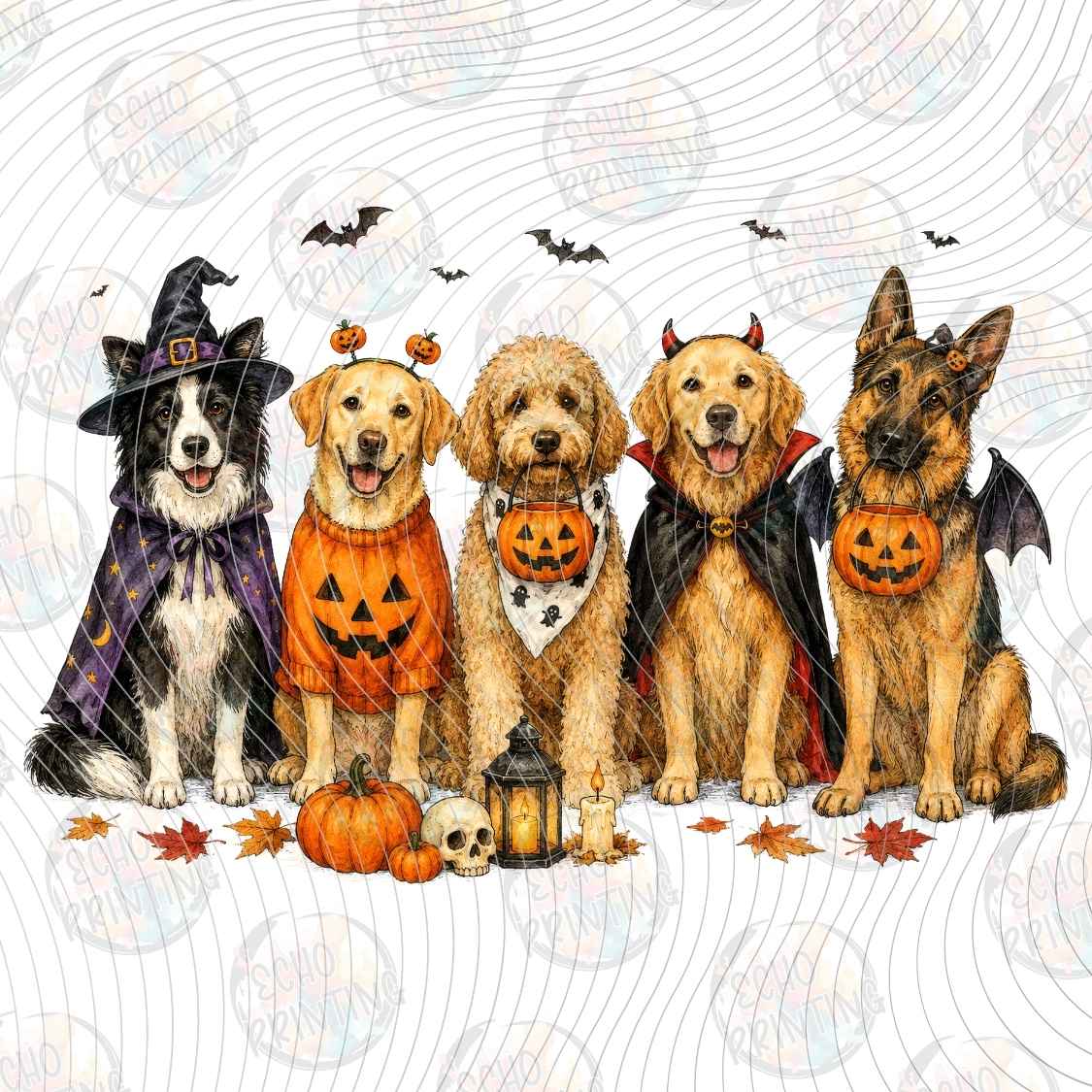 HLW 2433 - HALLOWEEN DOG CREW