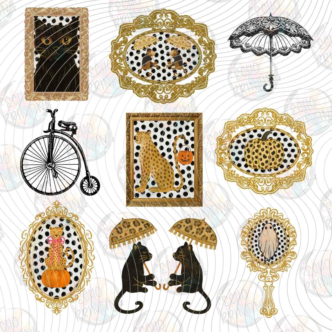 HLW 2434 - HALLOWEEN WESTERN ICONS
