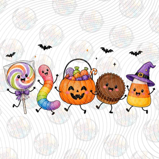 HLW 2435 - HALLOWEEN CANDY PARADE