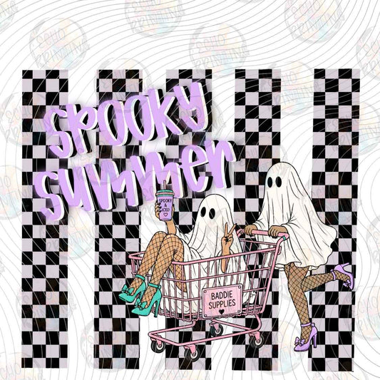 HLW 2464 - SPOOKY SUMMER CHECKERBOARD