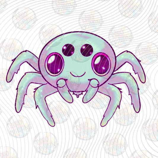 HLW 2473 - PURPLE HALLOWEEN SPIDER
