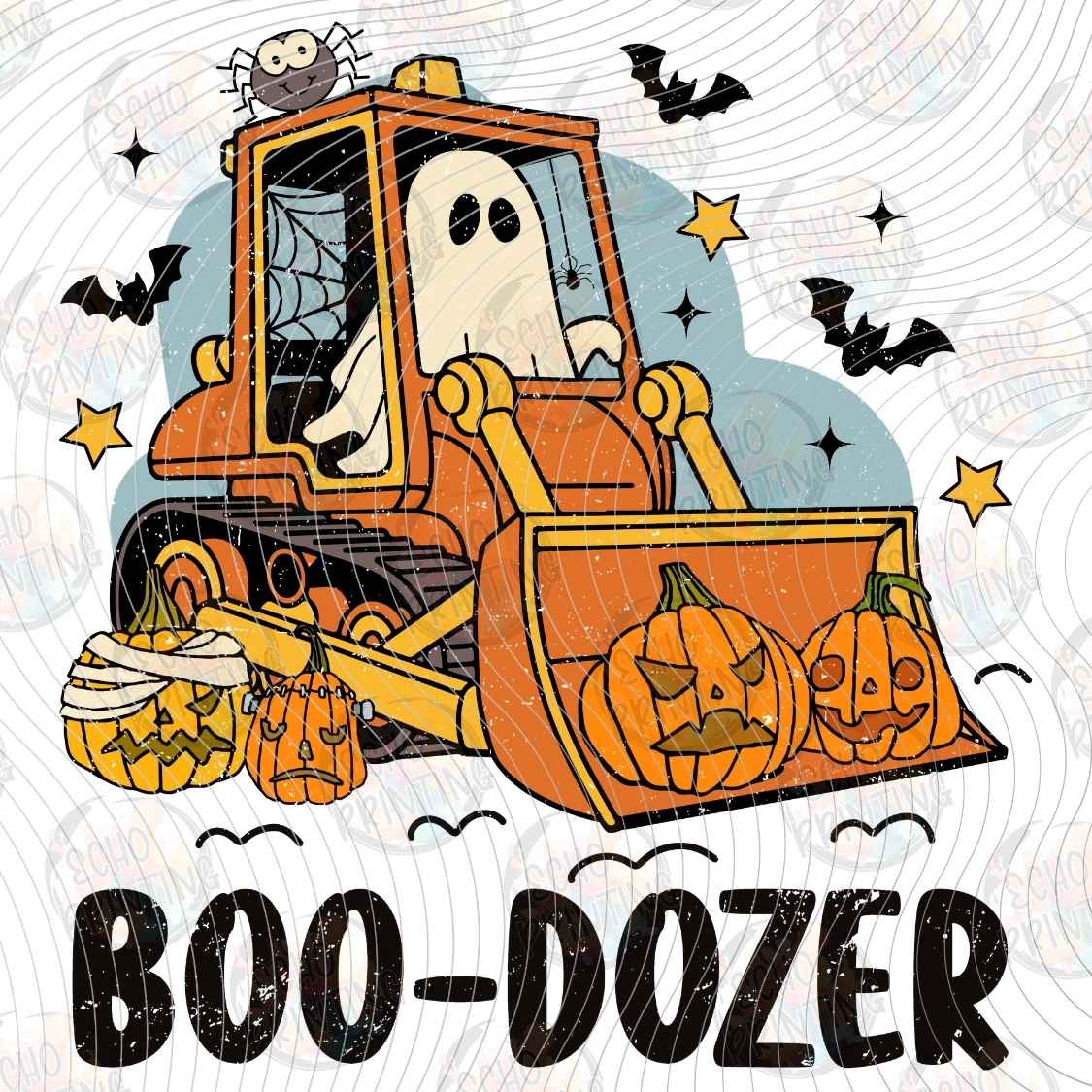 HLW 2477 - BOO DOZER HALLOWEEN