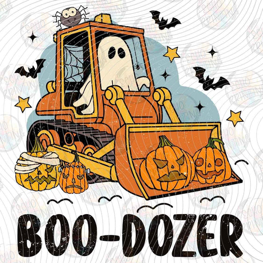 HLW 2477 - BOO DOZER HALLOWEEN