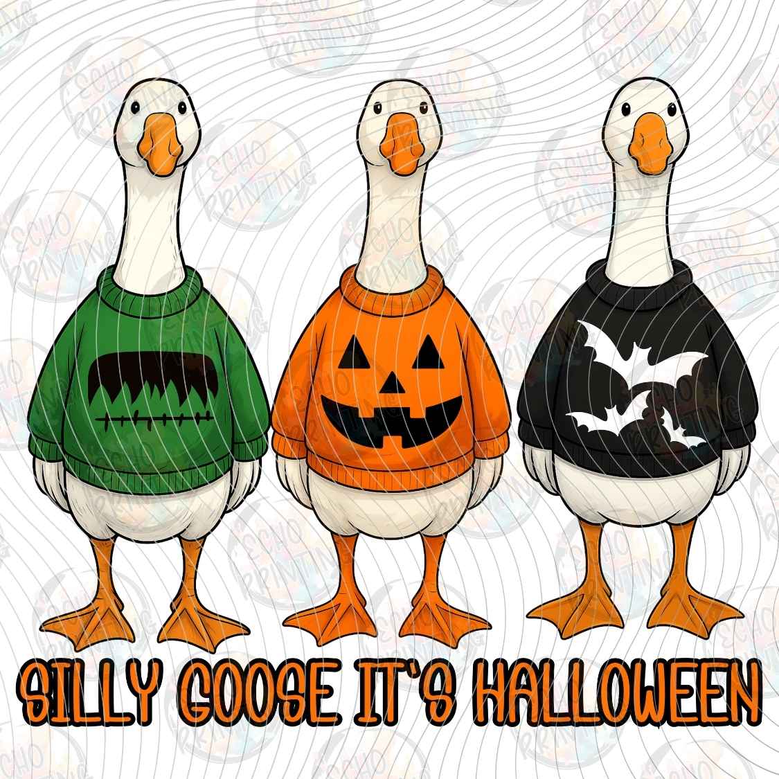 HLW 2491 - SILLY GOOSE HALLOWEEN
