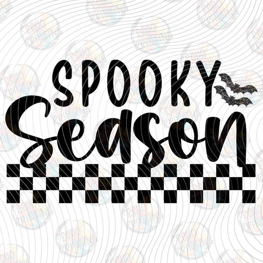 HLW 2534 - SPOOKY SEASON CHECKERBOARD