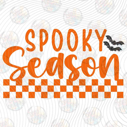 HLW 2535 - SPOOKY SEASON CHECKERBOARD