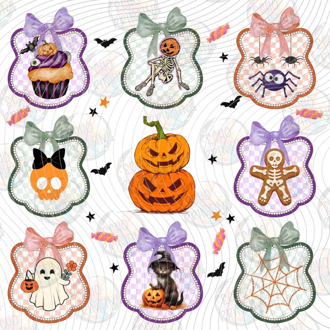 HLW 3364 - HALLOWEEN PET STICKERS