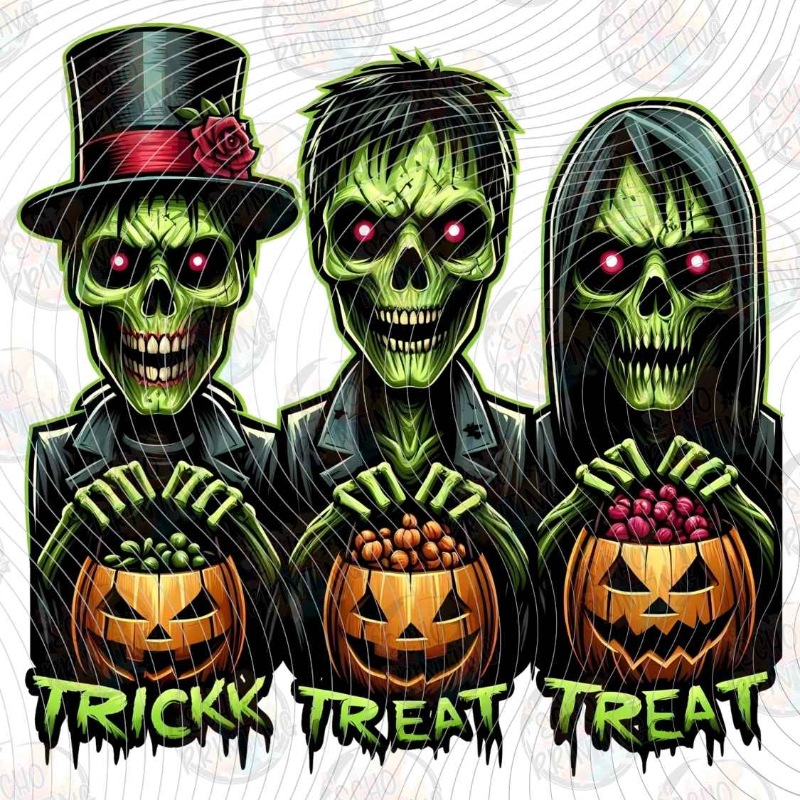 HLW 3422 - TRICK TREAT GHOUL TRIO