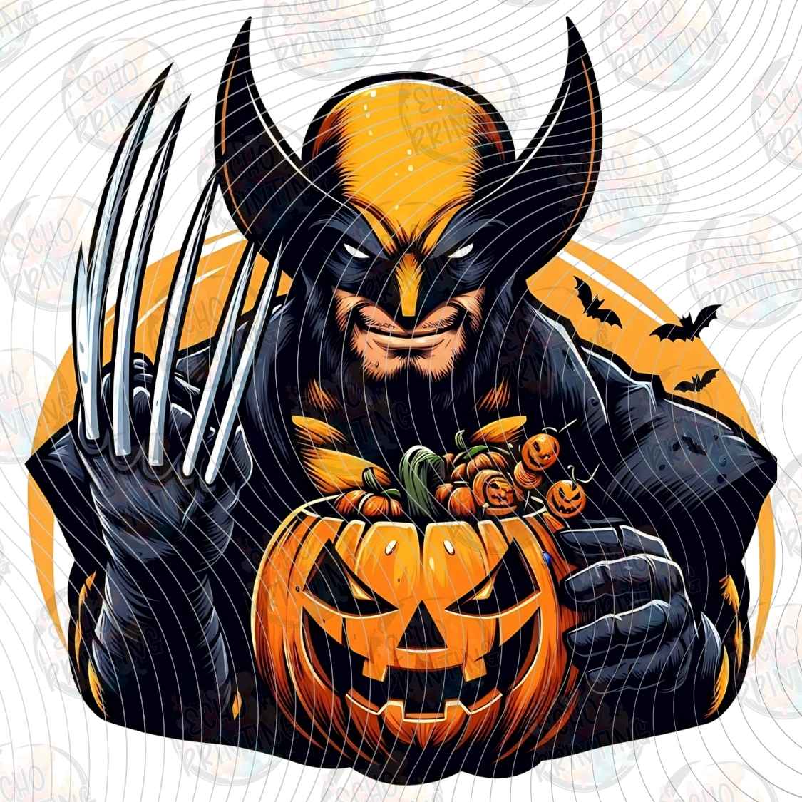 HLW 3441 - CLAWED HERO PUMPKIN
