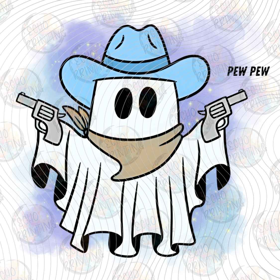 HLW 3504 - COWBOY GHOST HALLOWEEN