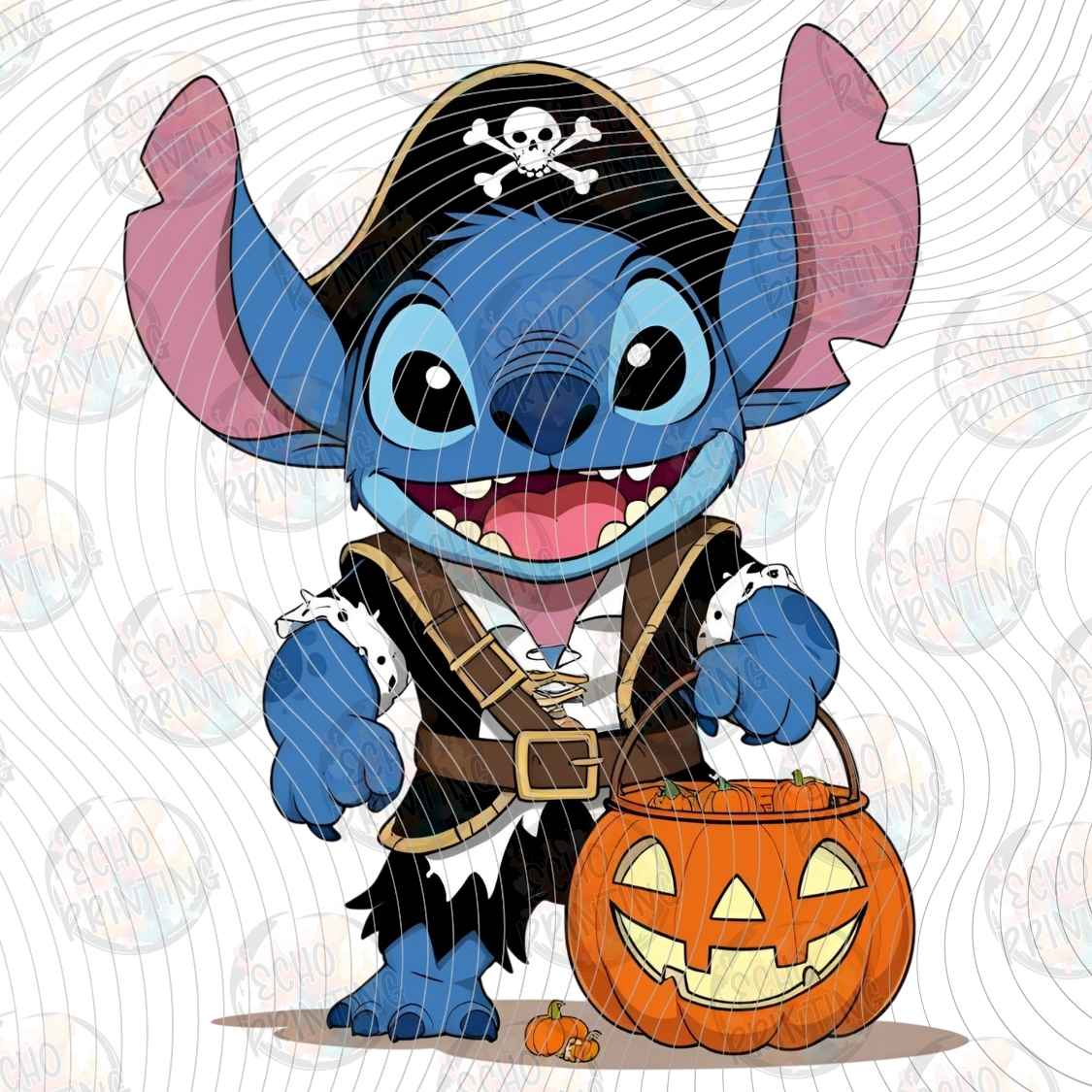 HLW 3533 - PIRATE MONSTER PUMPKIN