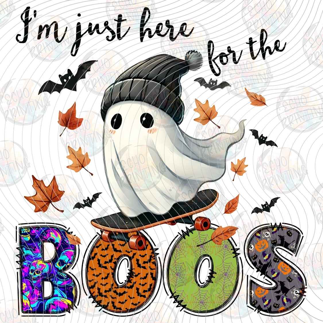 HLW 3641 - IM JUST HERE FOR THE BOOS