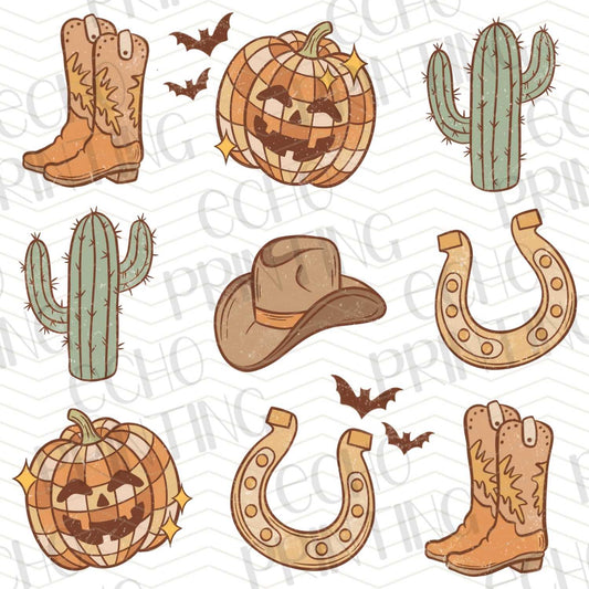 HLW 383 – WESTERN HALLOWEEN ICONS