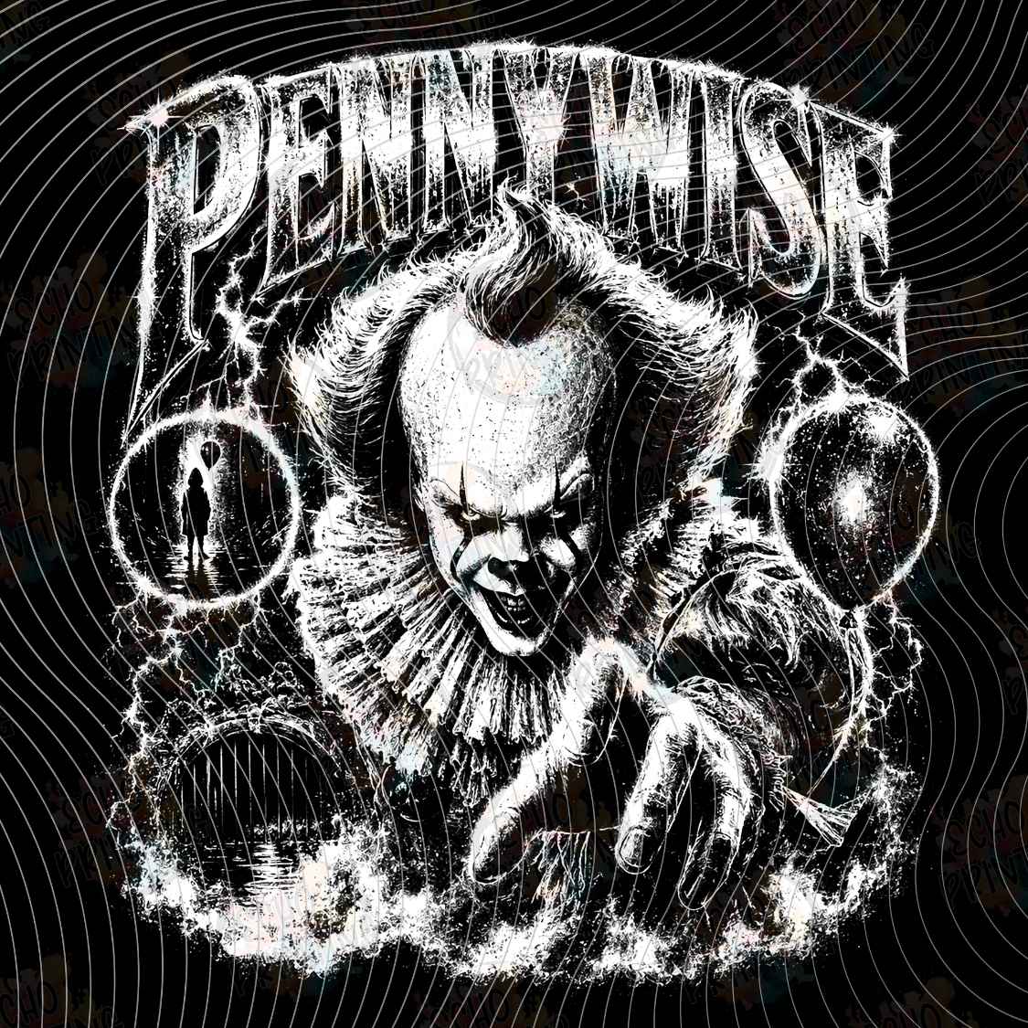 HLW 3886 - CREEPY CLOWN HORROR ICON