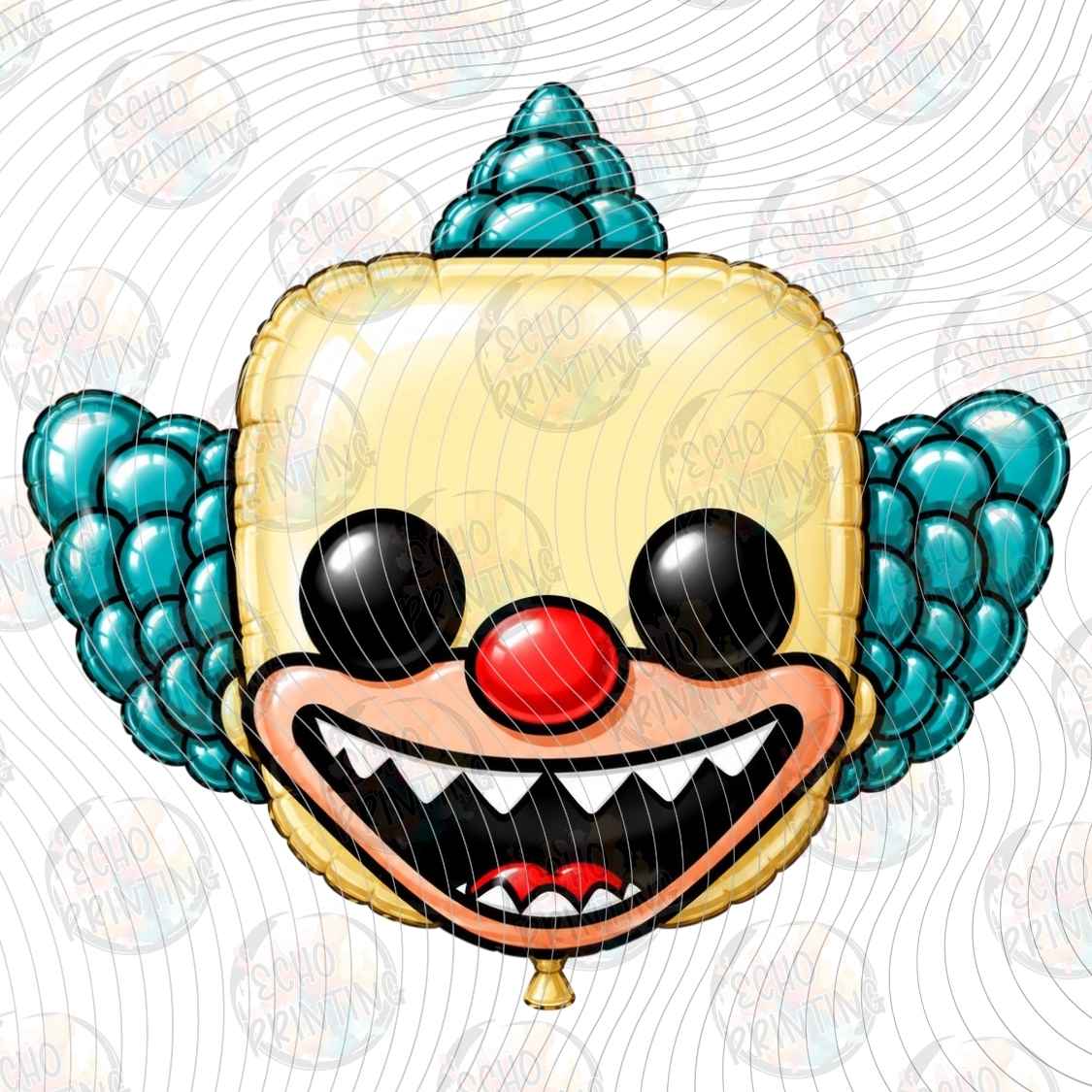 HLW 3923 - EVIL CLOWN POP ART