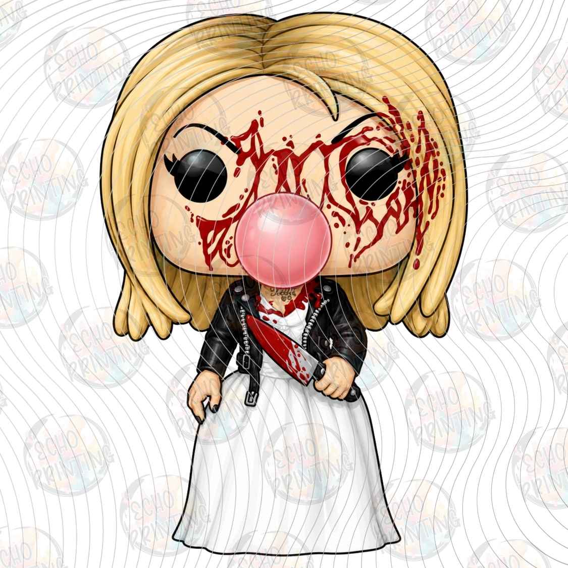 HLW 3938 - CREEPY DOLL BUBBLEGUM