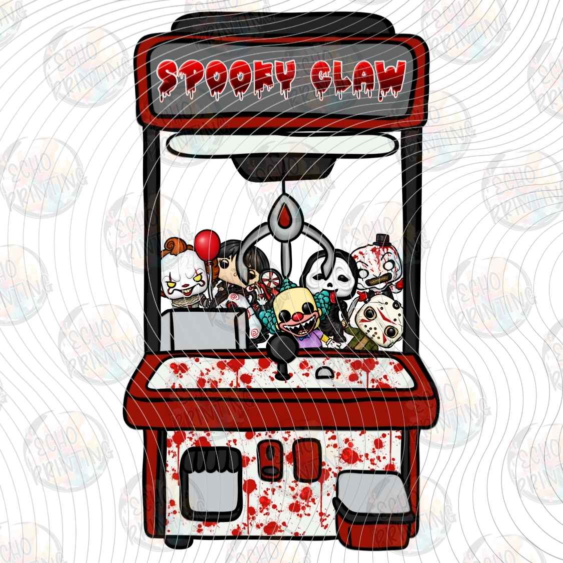 HLW 3947 - SPOOKY CLAW MACHINE
