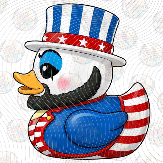HLW 3951 - PATRIOTIC CLOWN DUCK