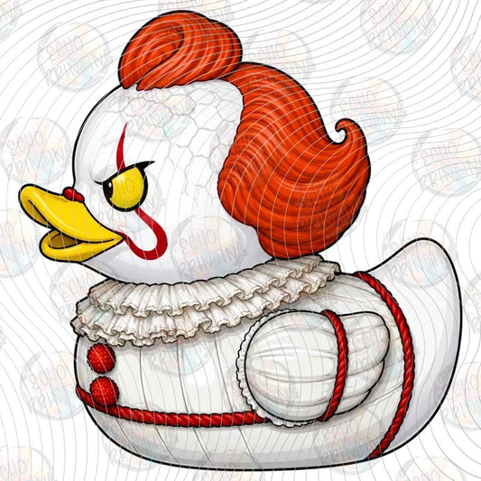 HLW 3955 - EVIL CLOWN DUCK