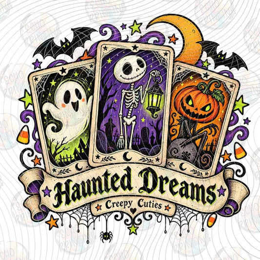 HLW 3962 - HAUNTED DREAMS WREATH